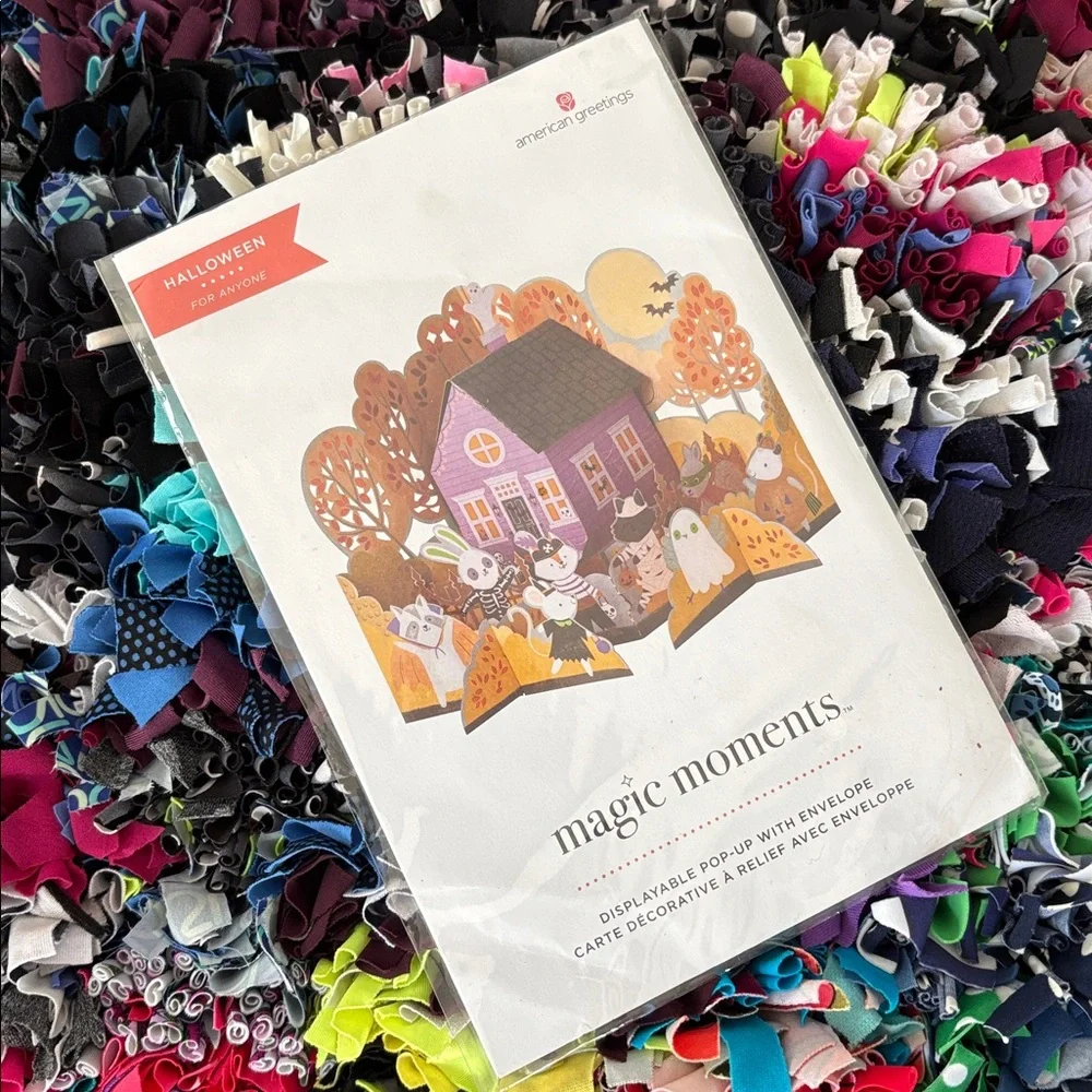🆕American Greetings-Magic Moments Halloween Pop Up Card